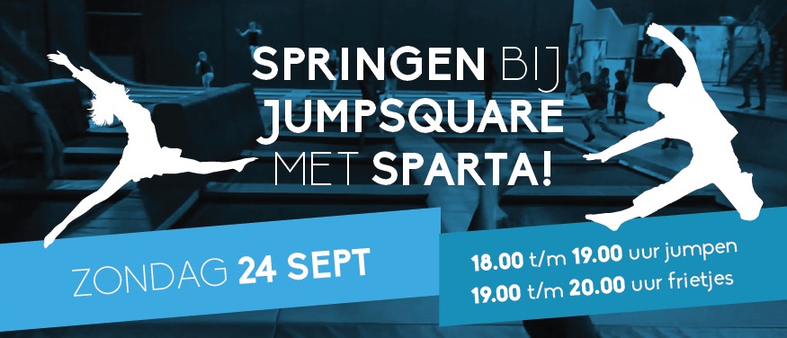 We gaan met de hele vereniging springen bij JumpSquare! Doe je mee?